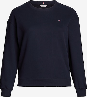 Tommy Hilfiger Curve Sweatshirt in Blauw: voorkant