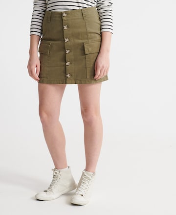 Superdry Skirt in Green: front