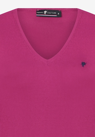 DENIM CULTURE - Jersey 'Charlize' en rosa