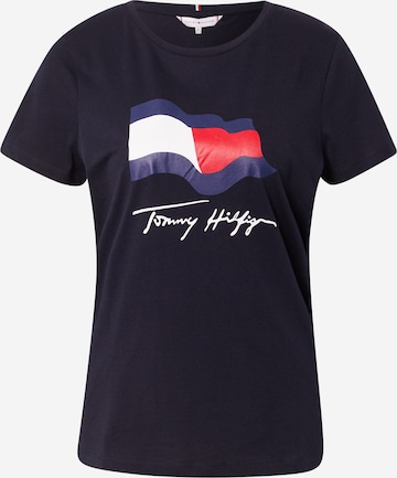 TOMMY HILFIGER Shirt in Blauw: voorkant