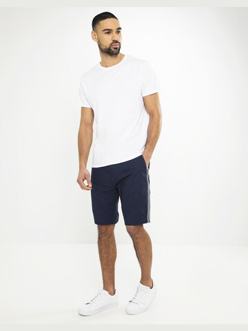 Threadbare Regular Trousers 'Seacliffe' in Blue