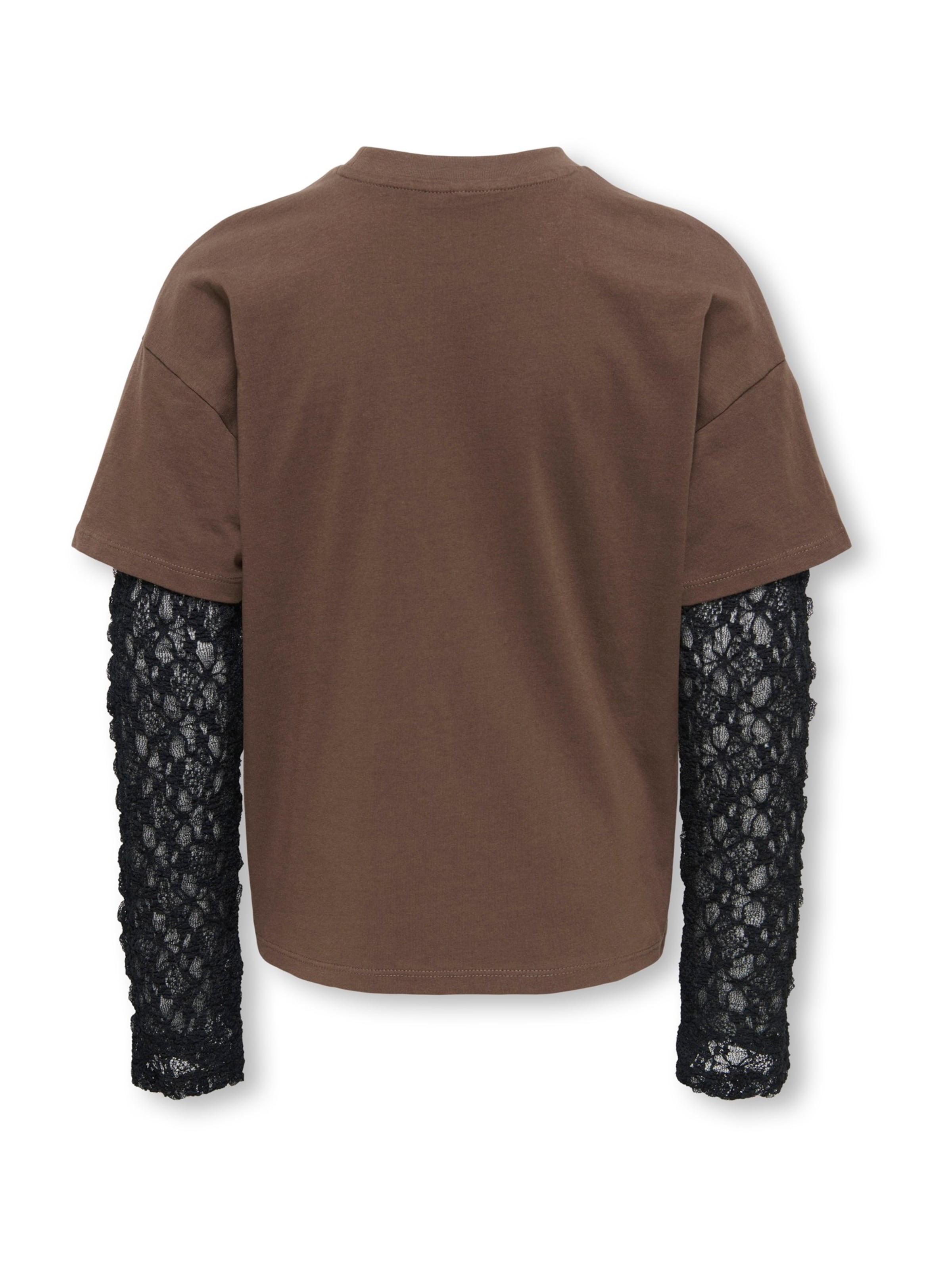 Tricou 'KOGLIA' de la ONLY GIRLS pe maro