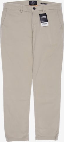 7 for all mankind Stoffhose 30 in Beige: predná strana