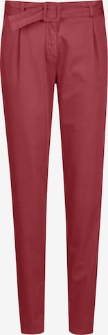 MADELEINE Tapered Jeans in Rood: voorkant
