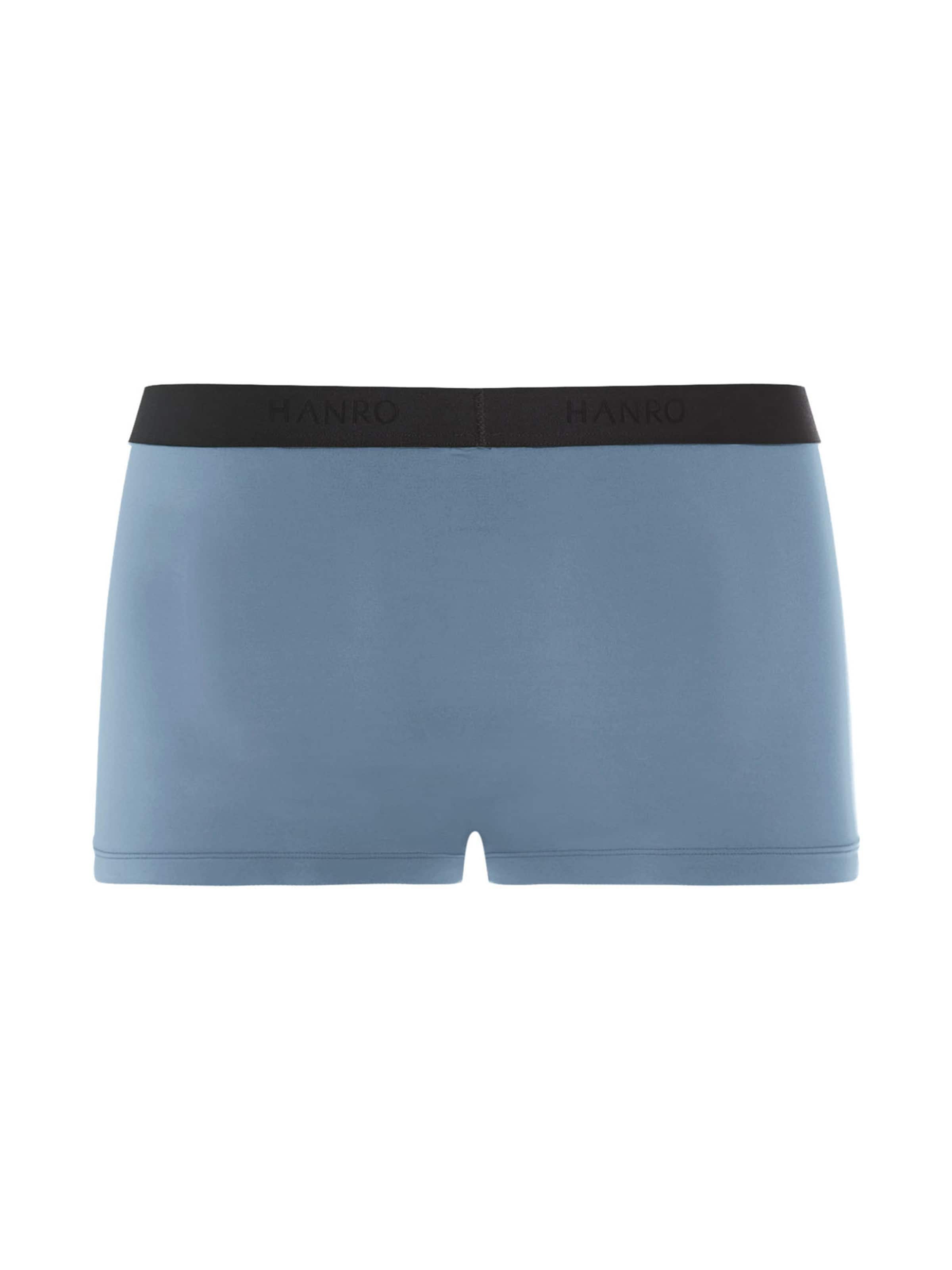 Hanro Boxershorts ' Micro Touch ' in Blauw
