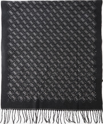 GUESS Sál 'JEWELS 65X180CM JACQUARD SCARF' - fekete: elől