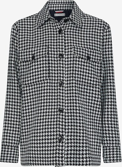 TOMMY HILFIGER Jacke in schwarz / weiß, Produktansicht