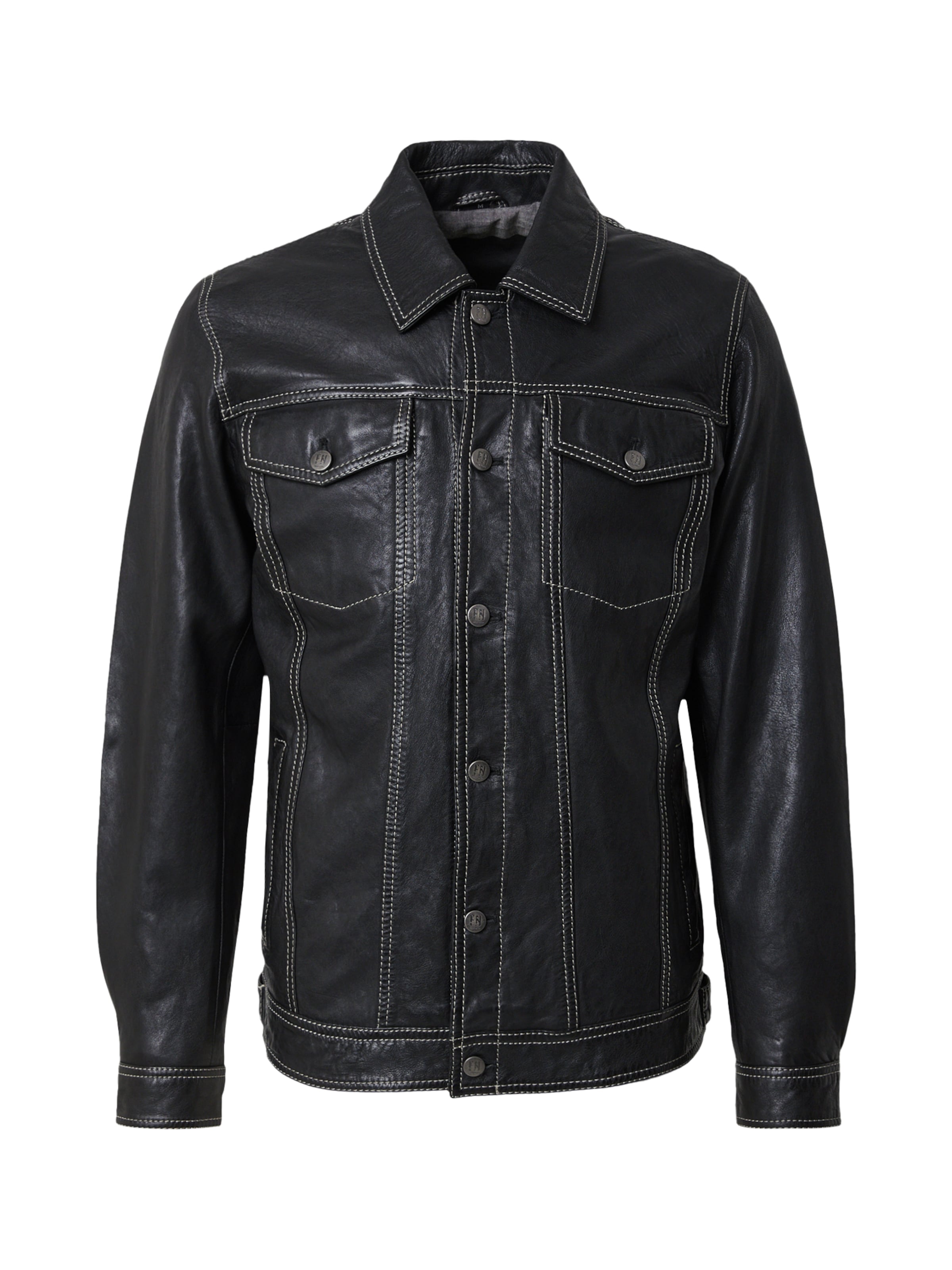 FREAKY NATION Between-Season Jacket 'In Motion' in Black: front