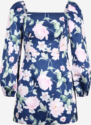 Robe River Island Petite en bleu : devant