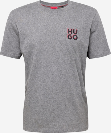 HUGO Shirt 'Dimento' in Grey: front
