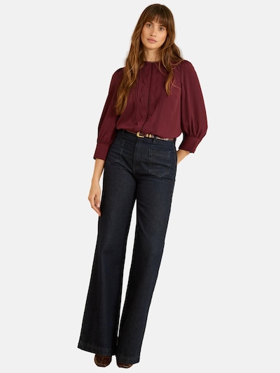 love & roses Bluse in burgunder, Produktansicht