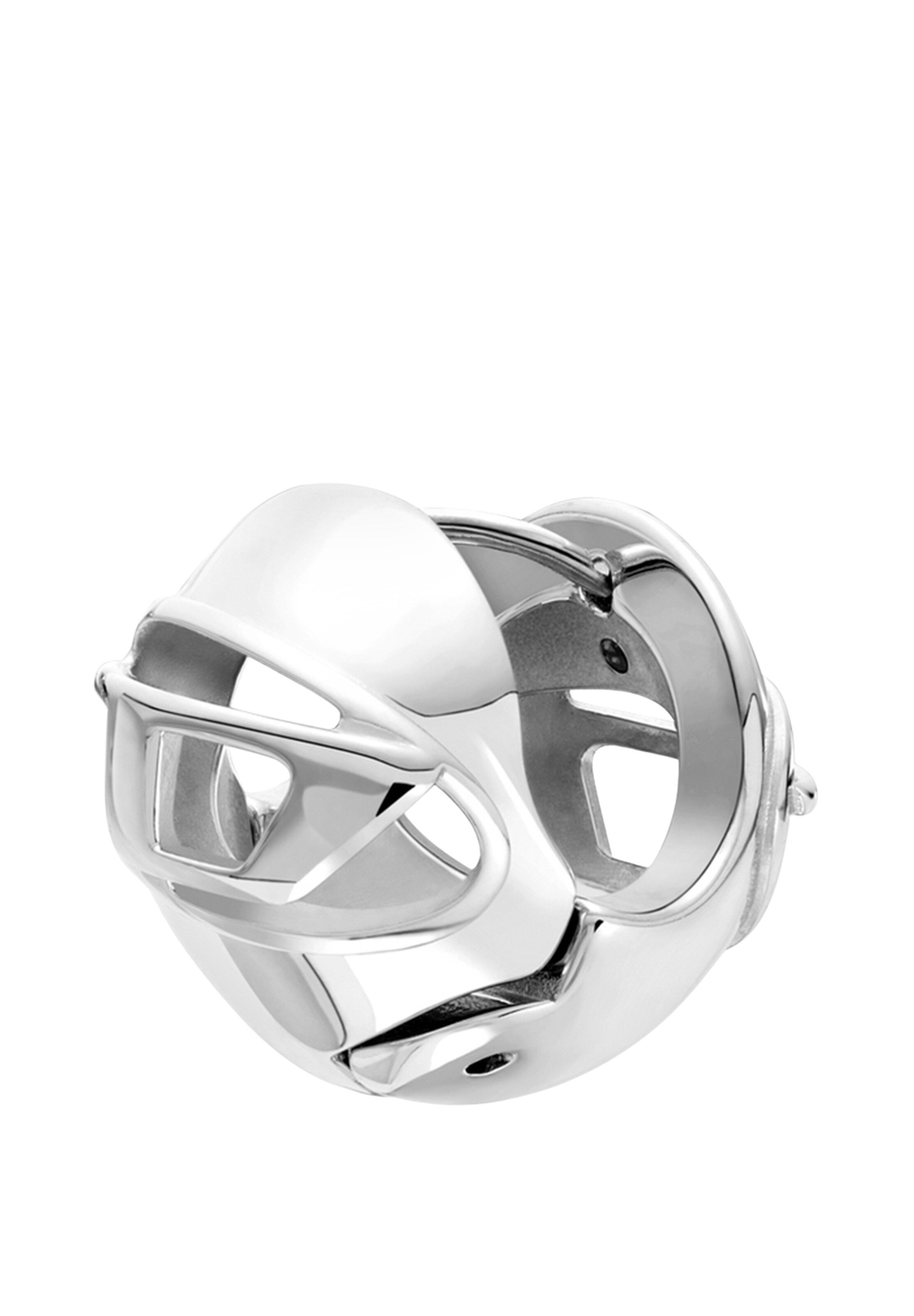DIESEL Ohrring 'COCOON' in One Size in silber, Produktansicht