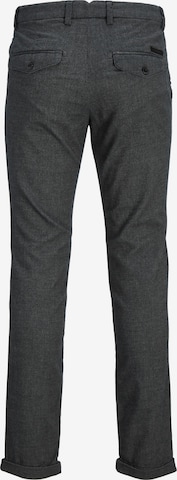 JACK & JONES Regular Trousers 'Ollie' in Grey