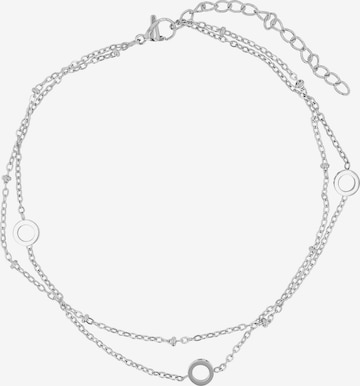 Akzent Fußschmuck 'Kanita, langlebig' in Silber: Vorderseite