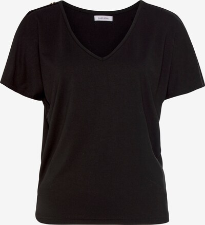 LASCANA Μπλουζάκι σε μαύρο, Άποψη προϊόντος