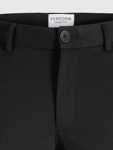 TEESHOPPEN Slimfit Hose in Schwarz