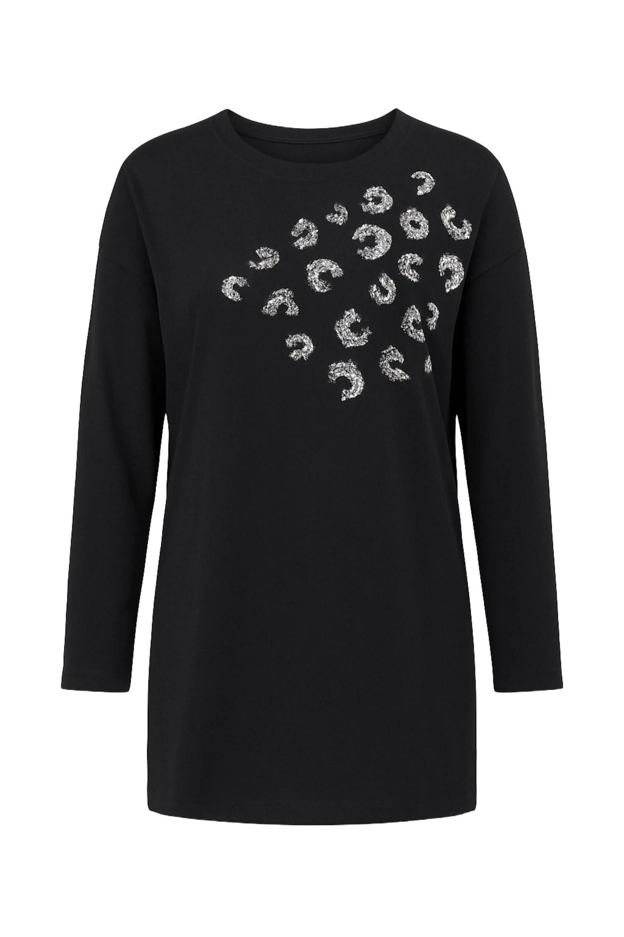 Stil Diva Shirt in Zwart: voorkant