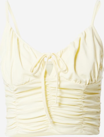 Top di NLY by Nelly in giallo: frontale