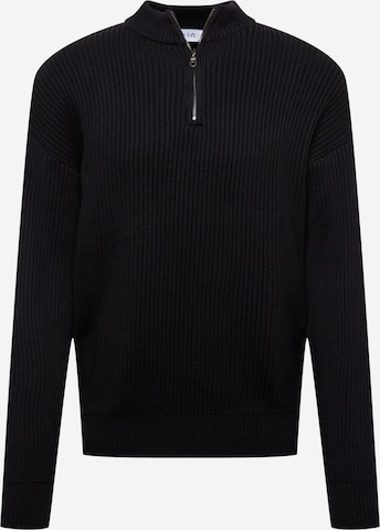 NU-IN Пуловер в черно: отпред