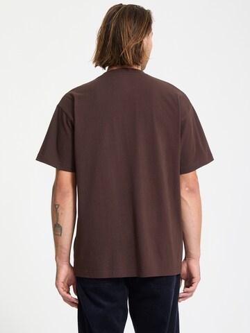 T-Shirt 'Stone LSE' Volcom en marron