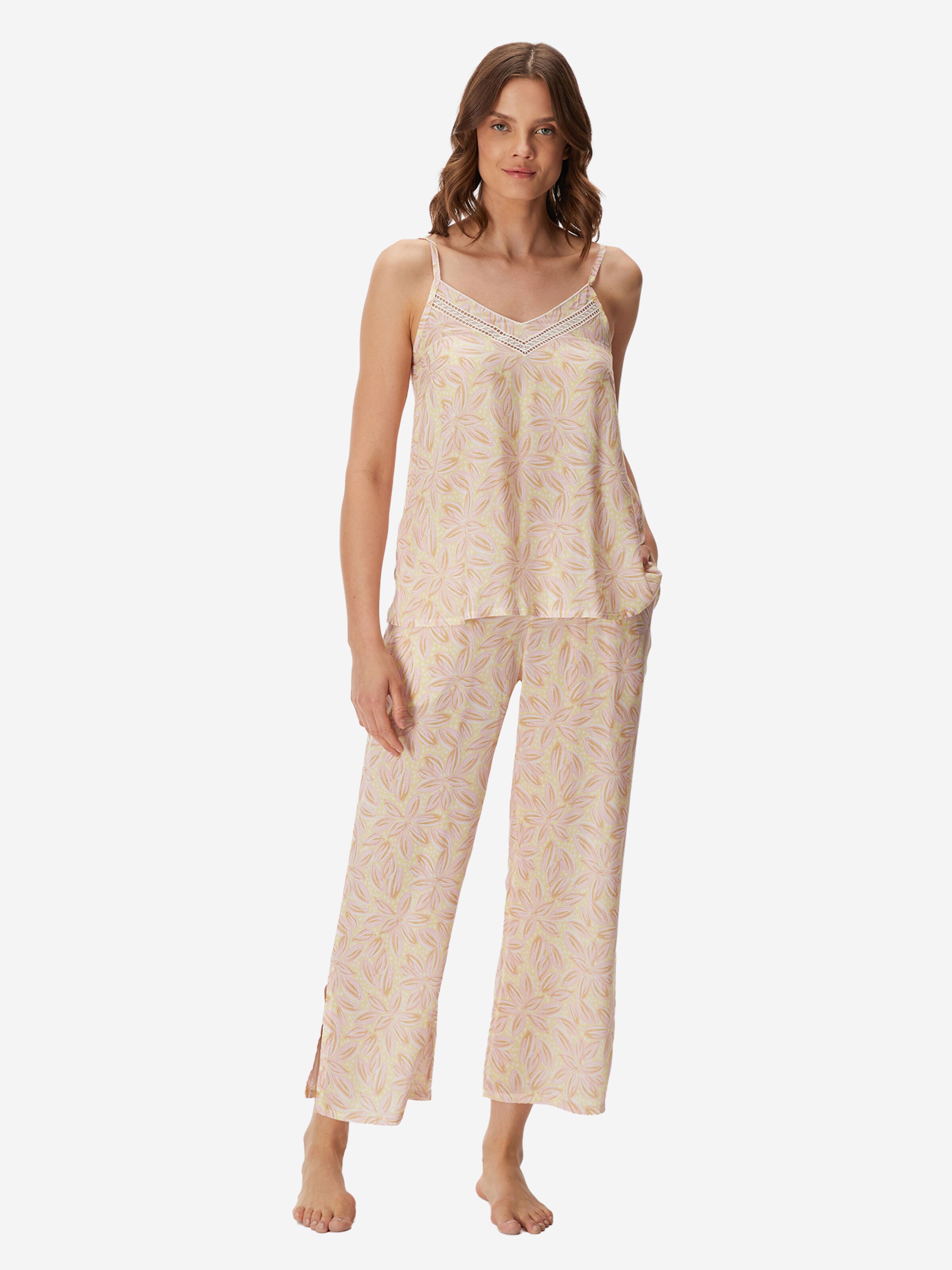 Goldenbay Pajama ' Azalea ' in Pink: front