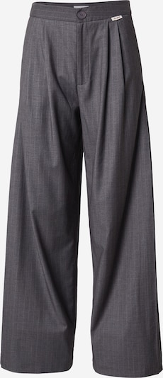 OH APRIL Hlače s naborima 'Leana' u siva / bijela, Pregled proizvoda