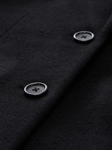 TOM TAILOR DENIM Wintermantel in Schwarz