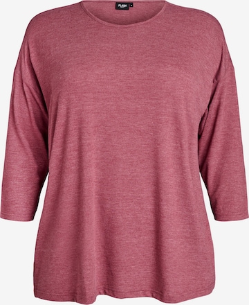 raudona Flash by Zizzi Marškinėliai 'FLROSEY': priekis