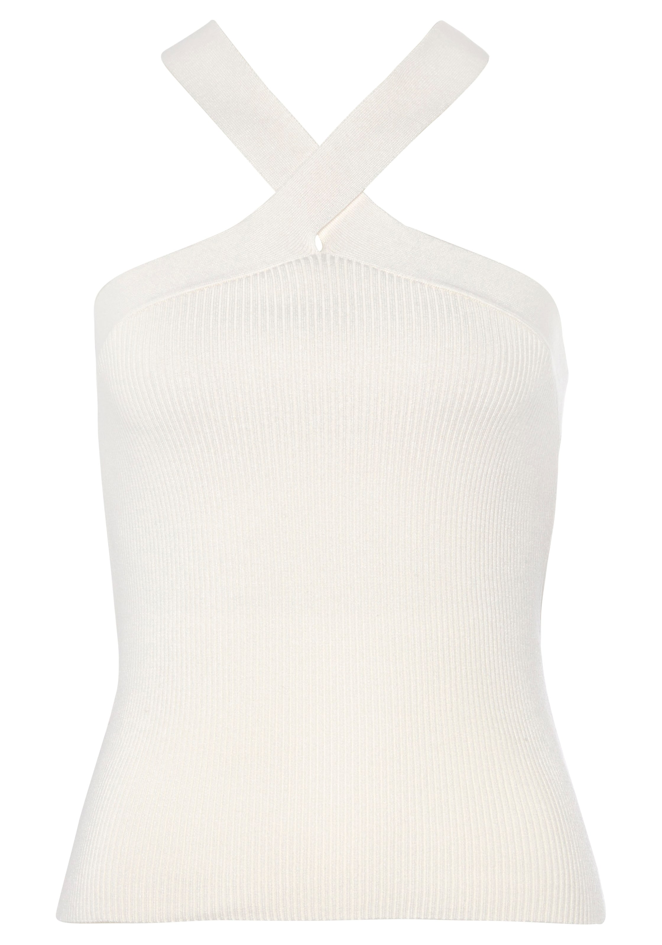 balta LASCANA Palaidinė be rankovių: priekis