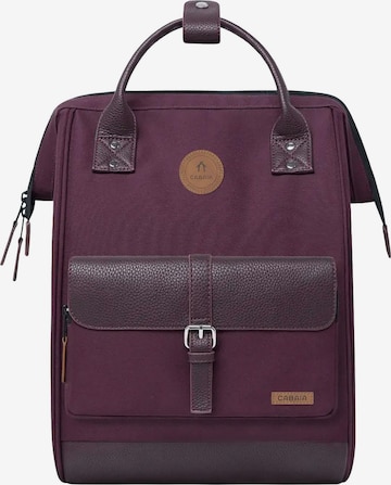Cabaia Backpack 'Adventurer' in Purple: front