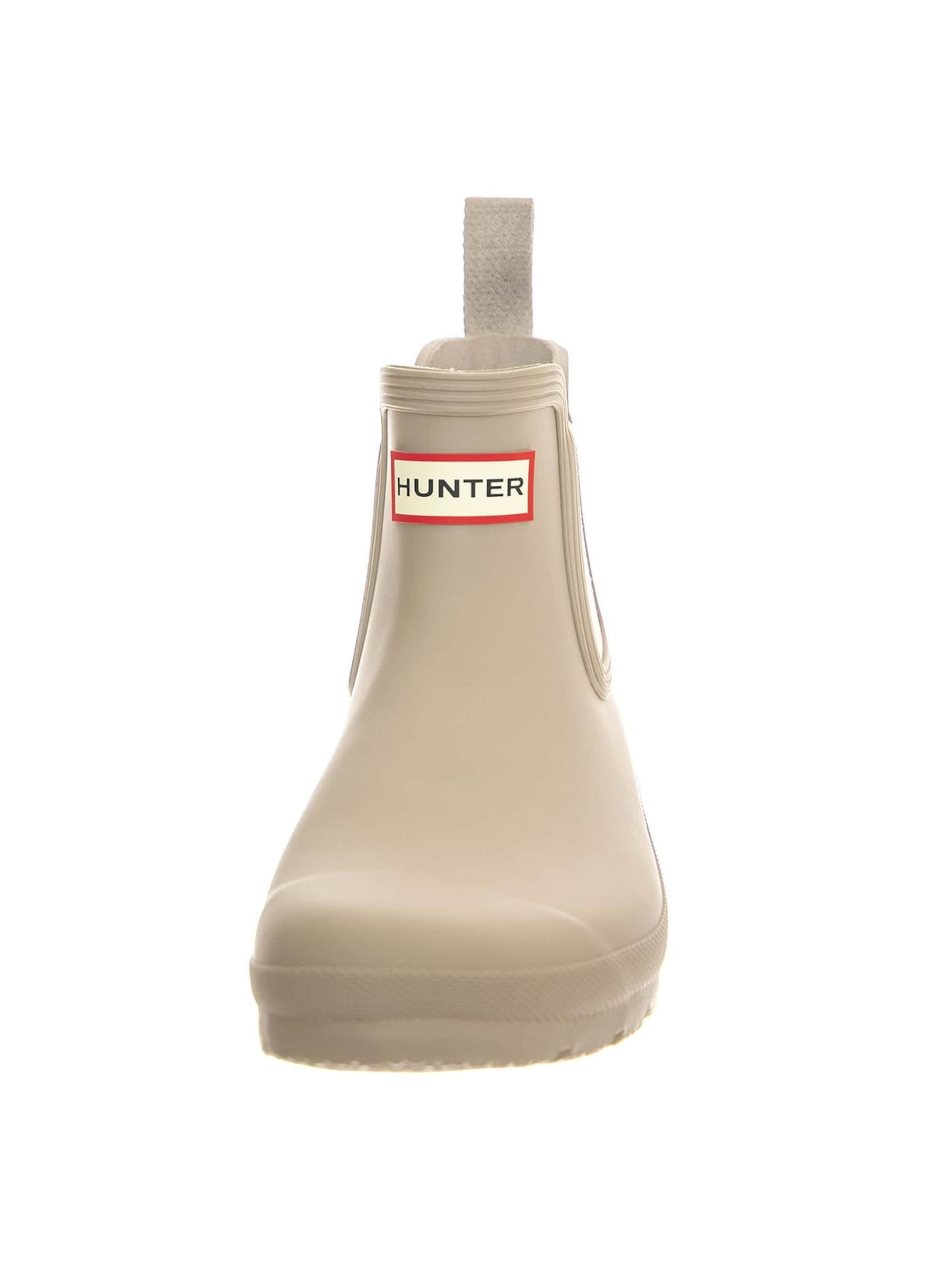 HUNTER Støvler 'Original Chelsea Boot Skimming Stone / Sand' i beige