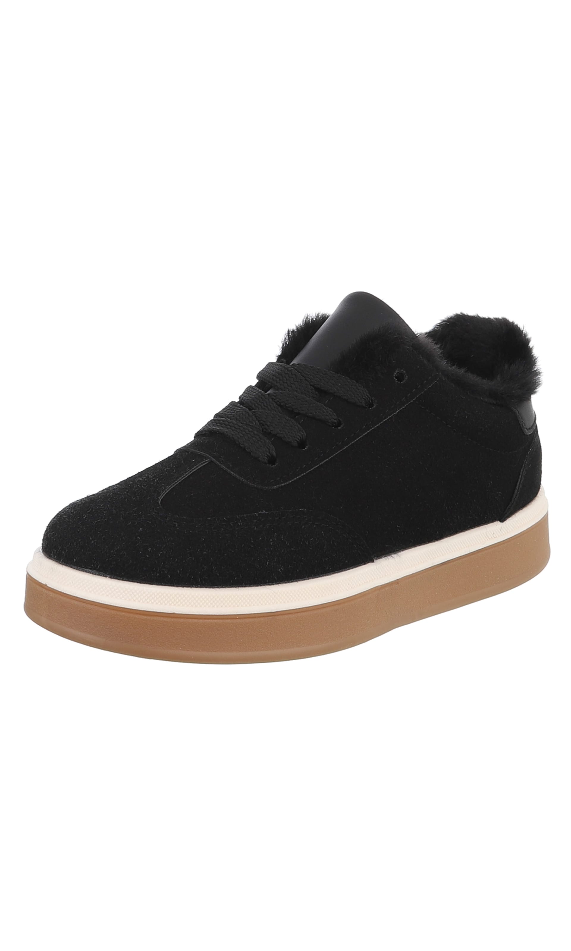 Ital-Design Sneakers in Black: front