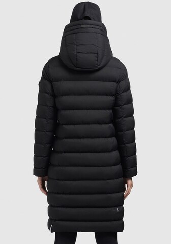 khujo Wintermantel 'Aethe' in Schwarz