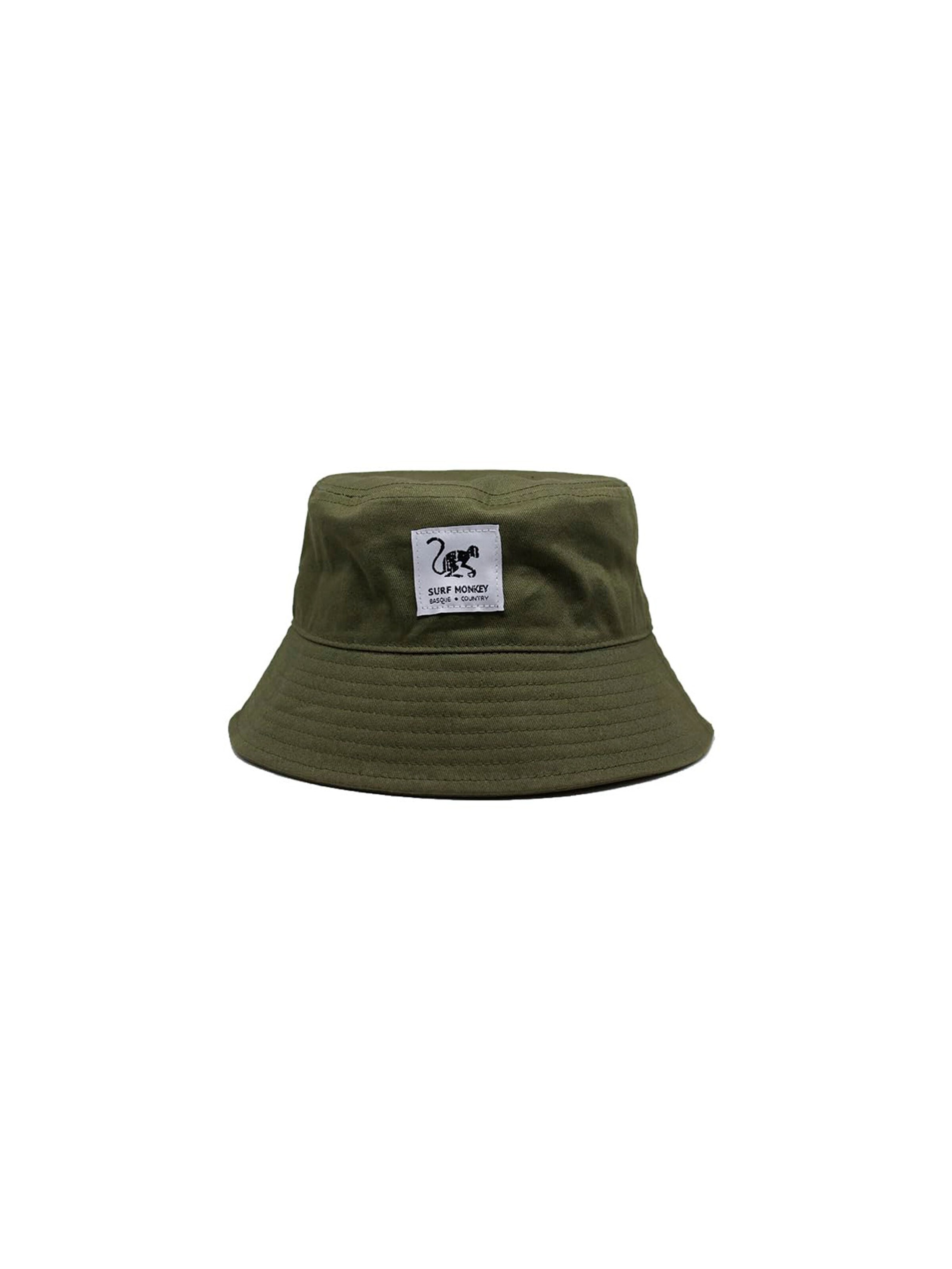 Surf Monkey Hat in Green: front
