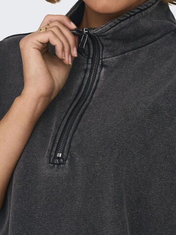 ONLY Sweatshirt 'LUCINDA ' in Grey