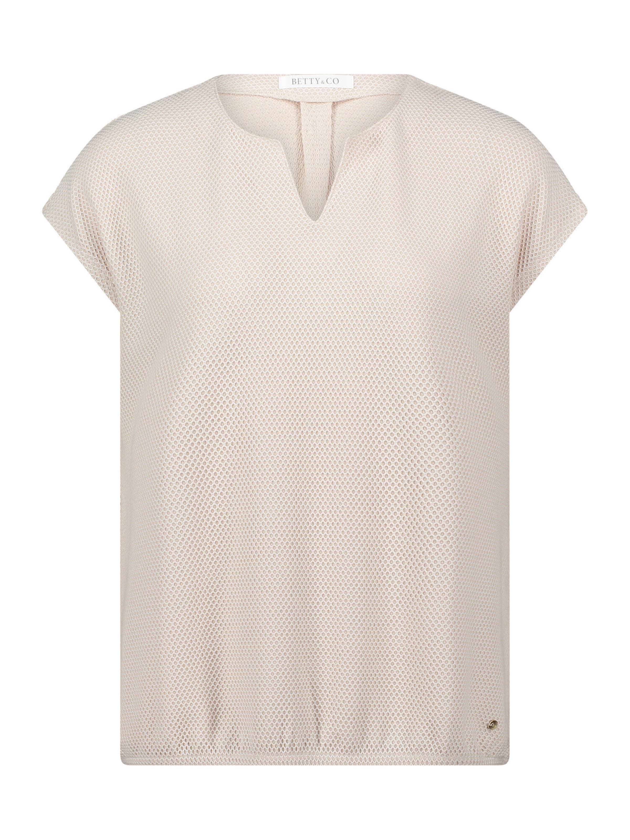 Betty & Co Shirt in Beige: front