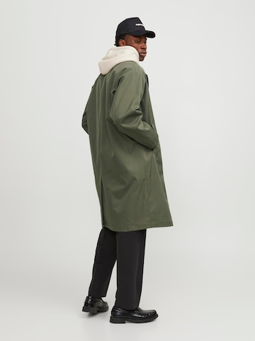 JACK & JONES Between-Seasons Coat 'Santorini' in Green