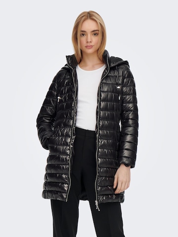 Manteau d’hiver 'SCARLETT' ONLY en noir : devant