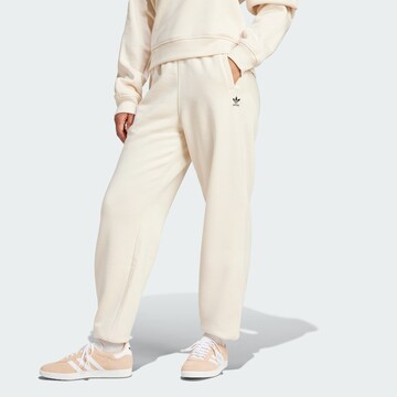 Effilé Pantalon 'Essentials' ADIDAS ORIGINALS en beige