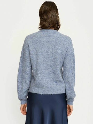 Soft Rebels Sweater ' SRAllison ' in Blau: Vorderseite