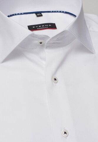 ETERNA Slim fit Button Up Shirt in White