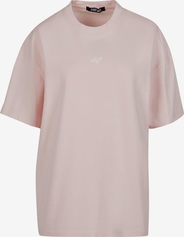 DEF T-shirt i rosa: framsida