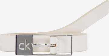 Calvin Klein Gürtel in Weiß: Vorderseite