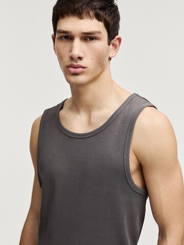 Pull&Bear Majica | siva barva