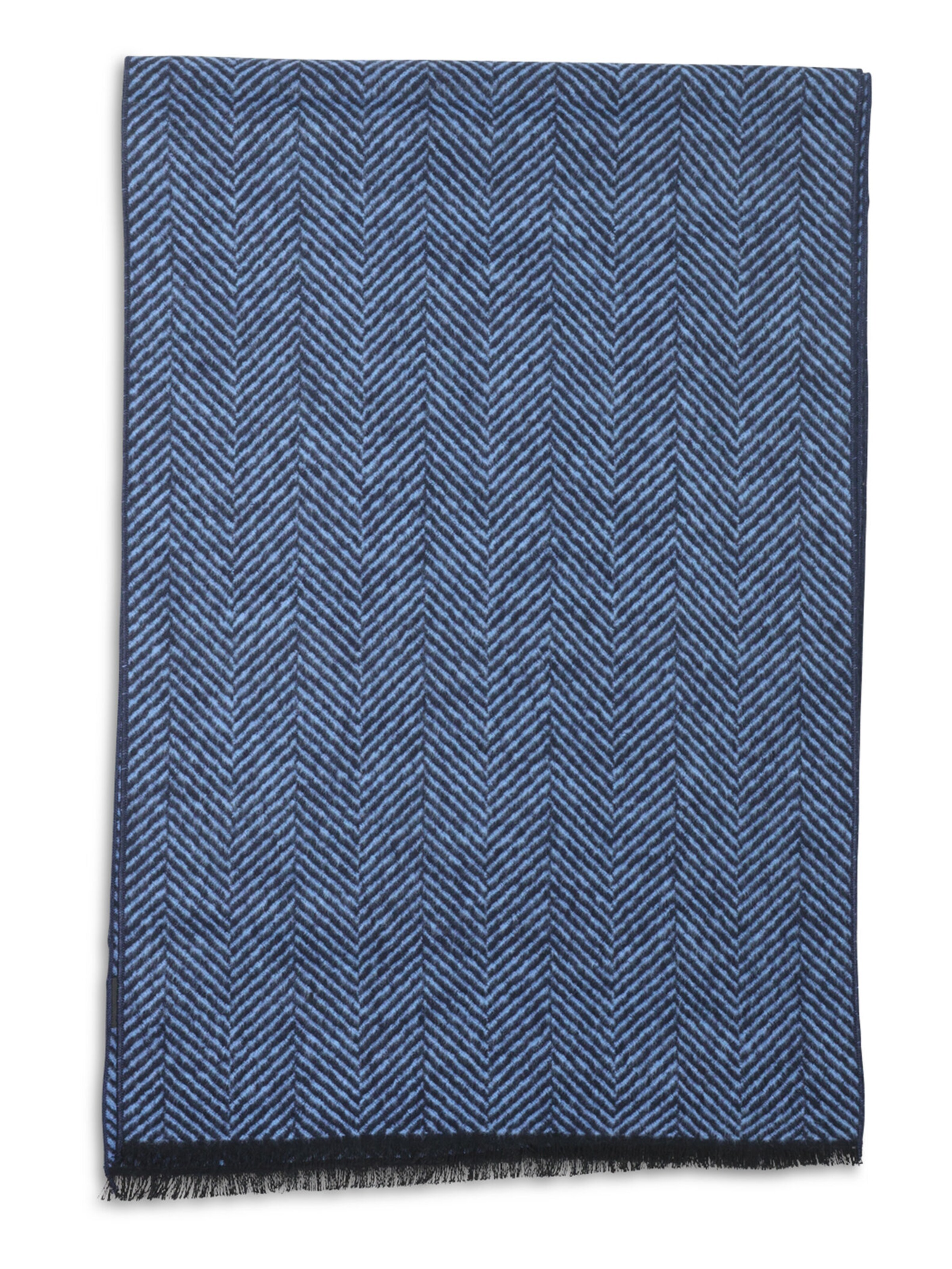 Real Guys Scarf in Blue: front