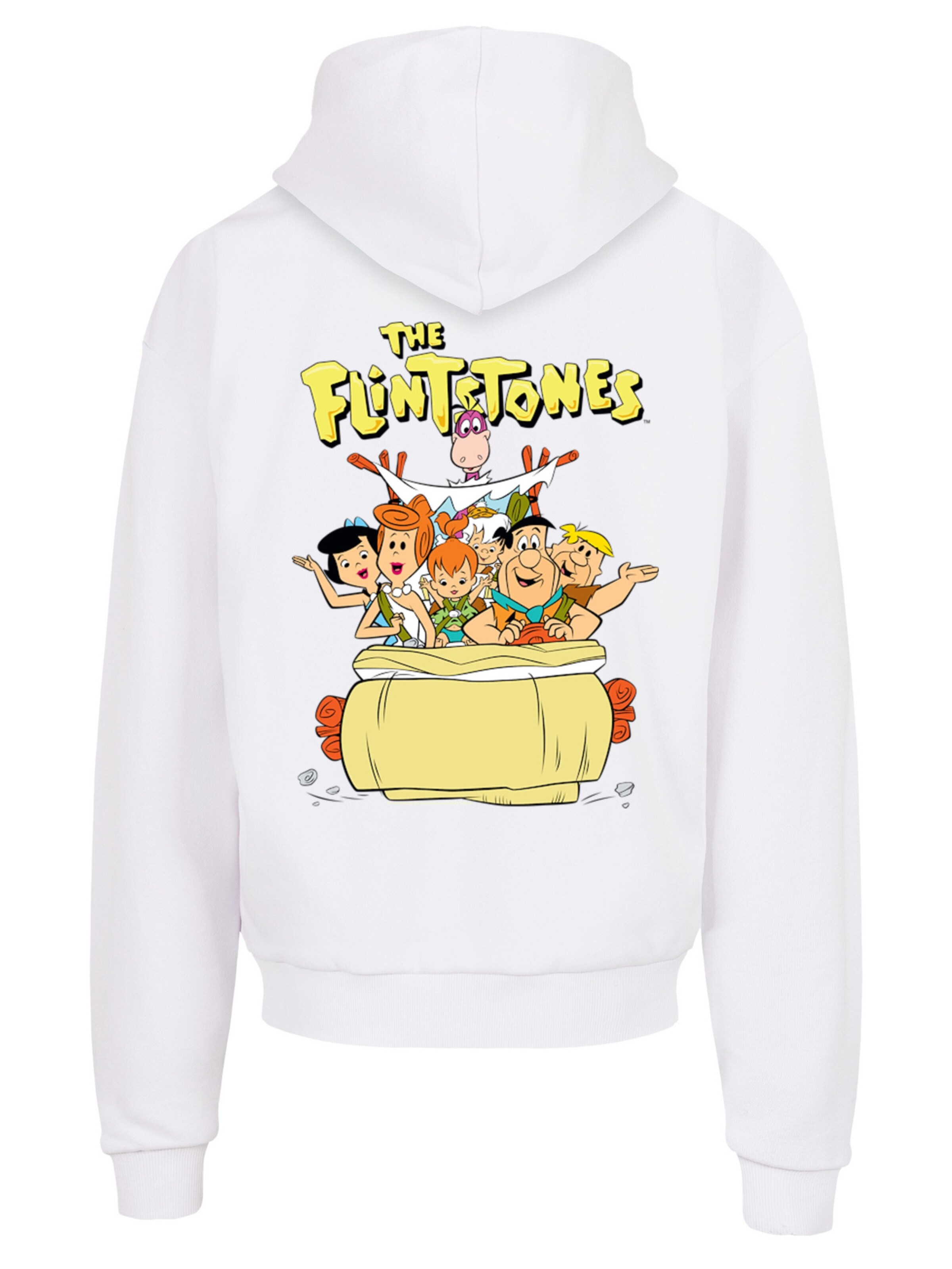 F4NT4STIC Sweatshirt in Weiß: Vorderseite