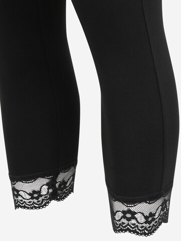 MAMALICIOUS Skinny Leggings 'MLELIANA' in Schwarz