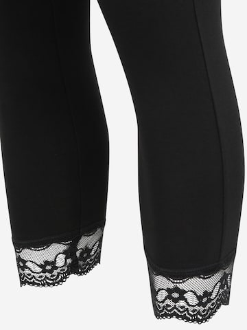 Skinny Leggings 'MLELIANA' MAMALICIOUS en noir