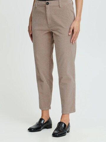 Loosefit Pantalon chino 'BYDASIK ' b.young en beige : devant