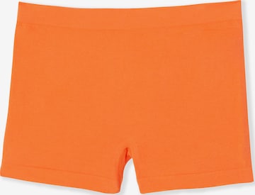 Culotte ' AMANDE ' ETAM en orange : devant